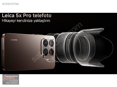 512 GB Siyah Xiaomi 15T Pro Cep Telefonu - 1275137700