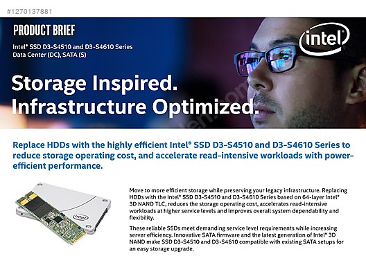 Intel D3-S4510 480 Gb 2.5