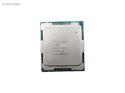 Intel Xeon W-2255 3,7 GHz 19 MB Cache 2066 Pin İşlemci sahibinden