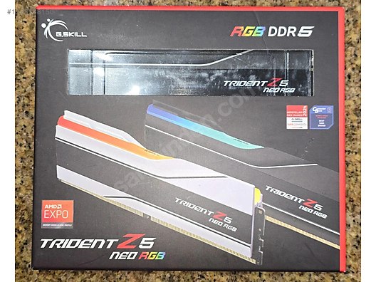 ACİL - G.SKILL Trident Z5 NEO RGB 96GB 2x48GB 6000MHZ CL28 -ACİL