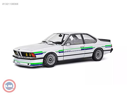 ALPINA B7 TURBO (E12) シルバー1\18スケールモデル 1:18 Solido 1984 BMW Alpina B7 Turbo (E24), Lider Model'den on