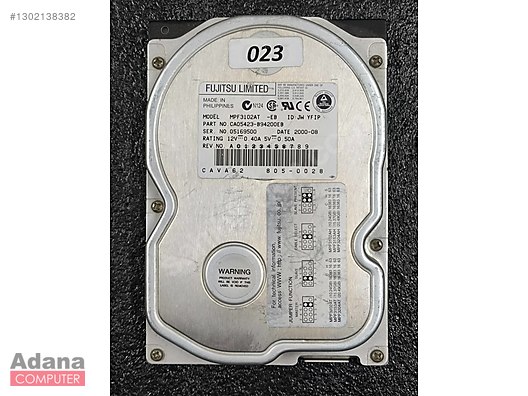 FUJITSU 10GB 3.5