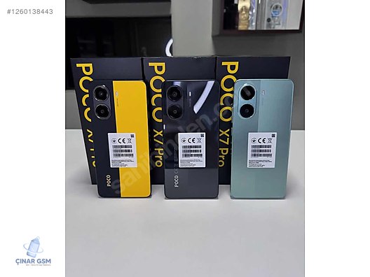 Xiaomi / Poco X7 Pro / ÇINAR'DAN POCCO X7 PRO 12+12/24 RAM 512 GB