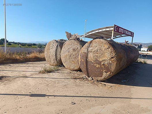 Metal Yatay Silindir Depo - Su Deposu