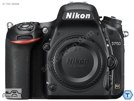 Nikon D750 DSLR Cameras are on sahibinden.com