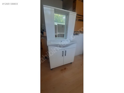 ALT ÜST 80LİK MDF BANYO DOLABI - Banyo Dolabı ve Yapı Malzemeleri sahibinden.com'da