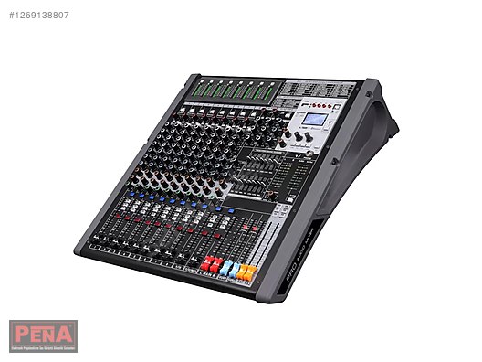 KLANGMEİSTER 12P-4X 12 KANAL 4X800W 3 AUX ÇİFT DSP ANFİLİ MİKSER