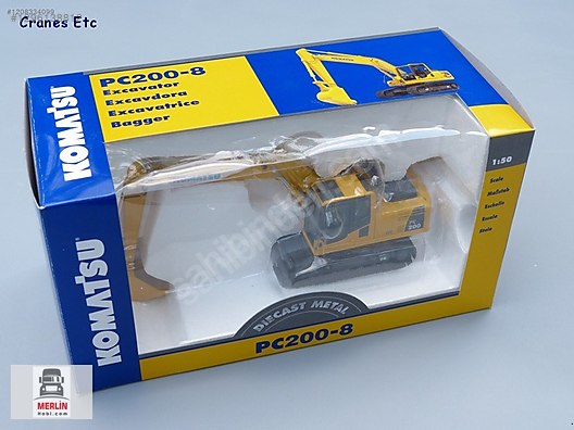 NZG Diecast Model 1/50 Komatsu Ekskavatör İş Makinesi - 1296138812