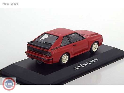 Miniature MAXICHAMPS 1/43 - Audi Quattro 1984 - Coupé Métal