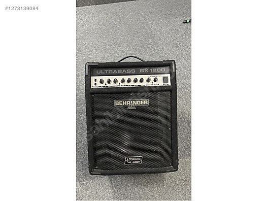 behringer ultrabass bx1200 120 watt bas amfisi on sahibinden.com