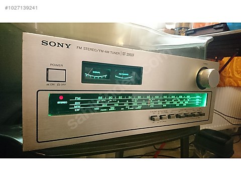 Sony ST2950F Tuner Radyo Made in Japan Tuner ve Ev Ses Sistemleri
