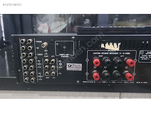 JVC Entegre Amfi - JVC AX-R551 Stereo Entegre Amplifikatör (1988-90 ...