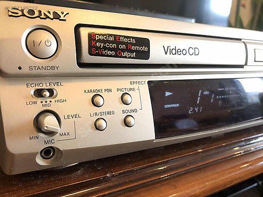 SONY VCD CD ÇALAR KAREOKE ÖZELLİKLİ sahibinden.comda - 1231139722