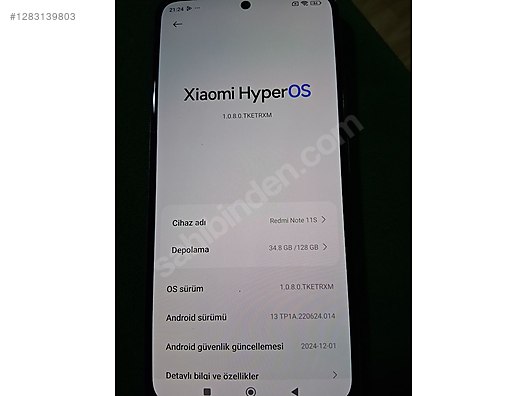 Used & Brand New Items / Cell Phones & Accessories / Cell Phones / Xiaomi / Redmi Note 11S