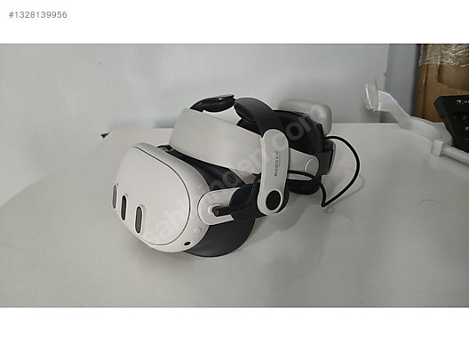Quest 3 128GB + BOBOVR M3 Pro kafa bandı + lens koruyucu