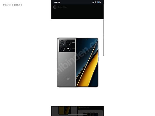 Used & Brand New Items / Cell Phones & Accessories / Cell Phones / Xiaomi / Poco X6 Pro