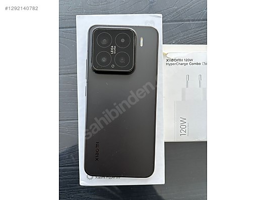 256 GB Siyah Xiaomi 15 Cep Telefonu - 1292140782