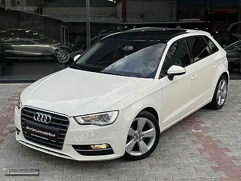 199.000KM BOYASIZ AUDİ A3 AMBİTİON CAMTAVAN+RECORE+KTLNRAYNA