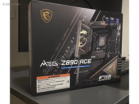 Msi Ace z890 - Anakart ve Tüm Masaüstü Bilgisayar Parçaları sahibinden.com'da