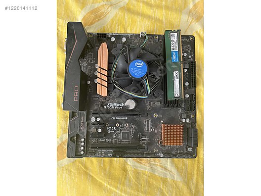 AsRockB150M pro4 - Anakart ve Tüm Masaüstü Bilgisayar Parçaları sahibinden.com'da