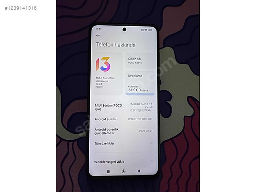 İkinci El ve Sıfır Alışveriş / Cep Telefonu & Aksesuar / Cep Telefonu / Xiaomi / Poco X3 Pro