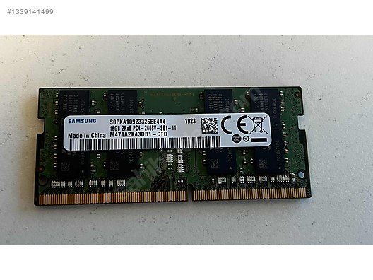 SAMSUNG 16 GB DDR4 2666MHZ sahibinden.comda - 1339141499
