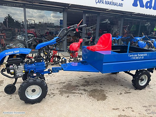 FLASH 300 BriggsStraton 7HP BENZİN+RÖMORK-Kardeşler Tarım İZMİT