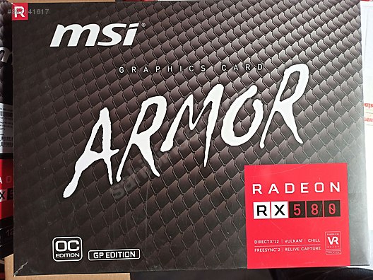 Msi Radeon Rx 580 Armor 8g Oc 8gb Gddr5 256bit Amd Ekran Karti At Sahibinden Com