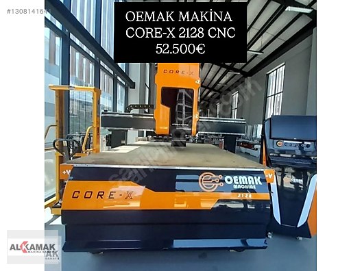 eminko Excitech Master 2138 Delik Gruplu Düz Tabla Cnc Router Makinesi