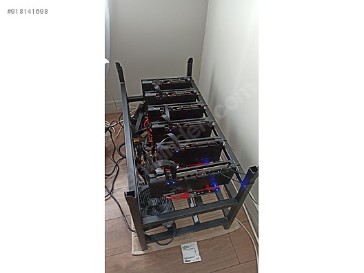 Mining Rig Ethereum 256 Mh 6 Adet Xfx Rx 5600 Xt 5600xt At Sahibinden Com