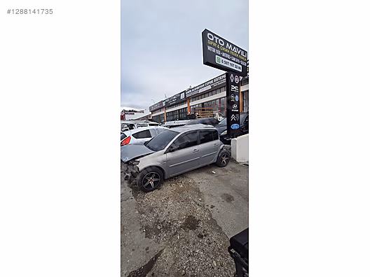 RENAULT Megane 2 Dış Depo Kapağı Oto Mavili