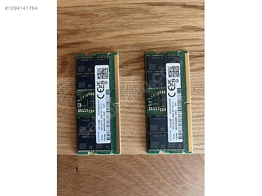 Samsung ddr5 32gb (16gb×2) Samsung 32GB(16x2) DDR5 4800MHZ CL40 sahibinden.comda - 1294141764