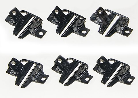 6 adet MANFROTO 375 Multclip