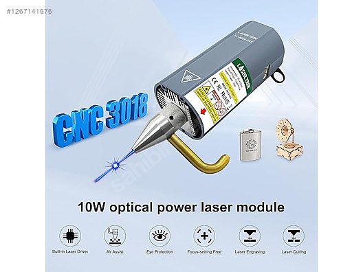 リトルナナ(^-^) Yazıcı / 3018 CNC İÇİN ÖZEL 80W LIK DİYOT LAZER LASER TREE