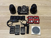 Fujifilm X-H2S body+16-55mm f2.8+90mm f2.0+5 kamera pili #1282142132