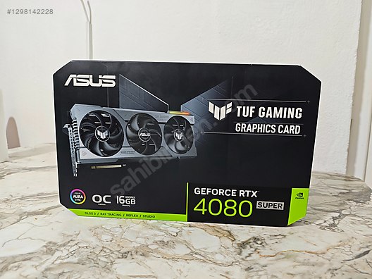 ASUS GeForce RTX 4080 Süper TUF Gaming 256-Bit 16GB GDDR6X