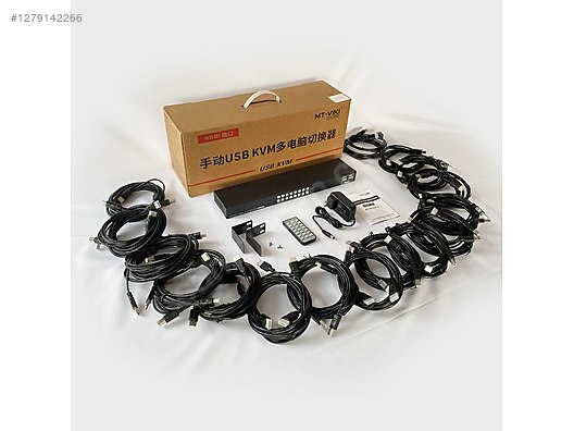 İkinci El ve Sıfır Alışveriş / Bilgisayar / Çevre Birimleri / KVM Dönüştürücü