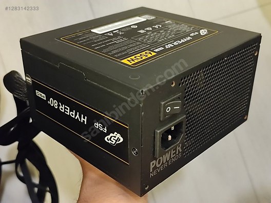FSP HYPER PRO 650W PSU - Güç Kaynağı ve Tüm Masaüstü Bilgisayar Parçaları sahibinden.com'da