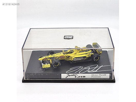 1:43 Heinz Harald Frentzen Islak İmzalı Jordan EJ10 F1 Formula 1