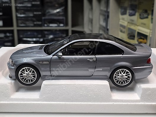1/18 Norev 1000 limitli BMW E46 M3 Heryeri açılır Sıfır kutulu. on