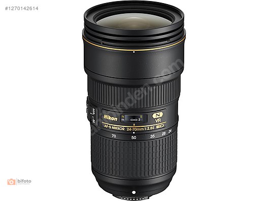 Lensler / Nikon AF-S NIKKOR 24-70mm F/2.8 ED VR Lens - Temiz