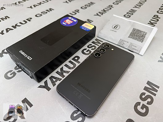 256 GB Siyah Samsung Galaxy S23 Cep Telefonu - 1328142670