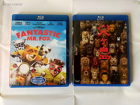 Wes Anderson Animasyon Paketi Bluray Blu-ray (Fantastic Mr. Fox ...