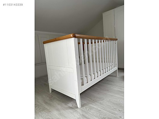 Mothercare summer oak outlet cot bed