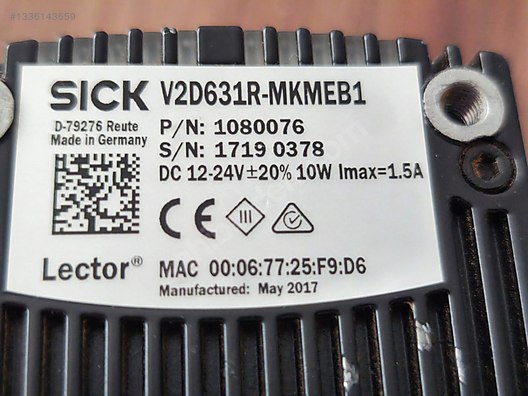 S.Kページ SICK V2D631R-MKMEB1 LEDFOR FLEX 63X KAMERA BARKOD OKUYUCU - Sick