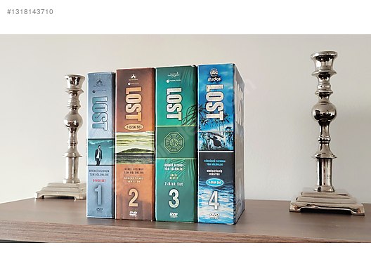 LOST 1-4 Sezonlar Tam Set 25 DVD Türkçe Altyazılı Orijinal