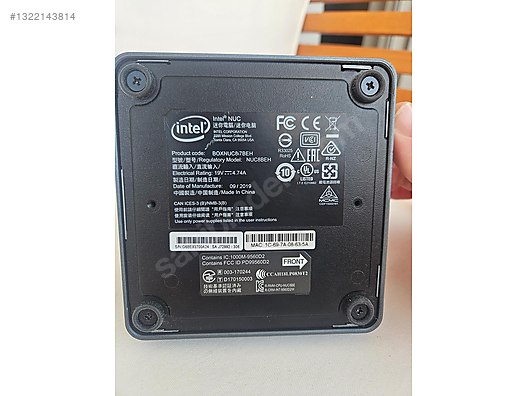 Intel / Intel NUC NUC8i7BEH 8gen i7 Barebone Hackintosh destekler