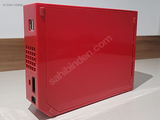 İlk Sahibinden Kırmızı Wii 25.Yıl + 300GB Full HDD + Direksiyon on