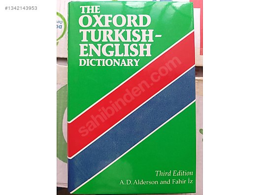 The Oxford English-Turkish Dictionary on sahibinden.com - 1342143953