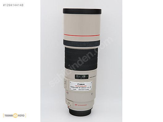 Lensler / Canon EF 300mm f/4L IS USM sahibinden.comda - 1294144148